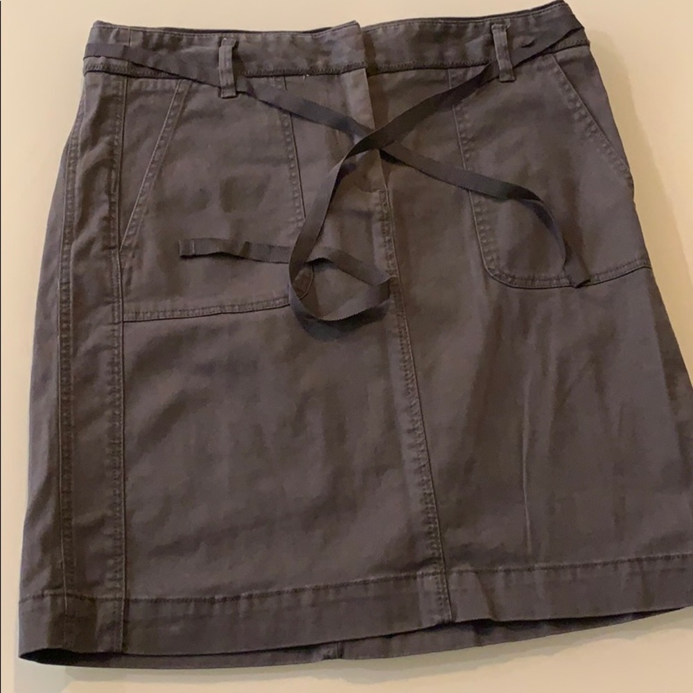 Loft cotton mini skirt